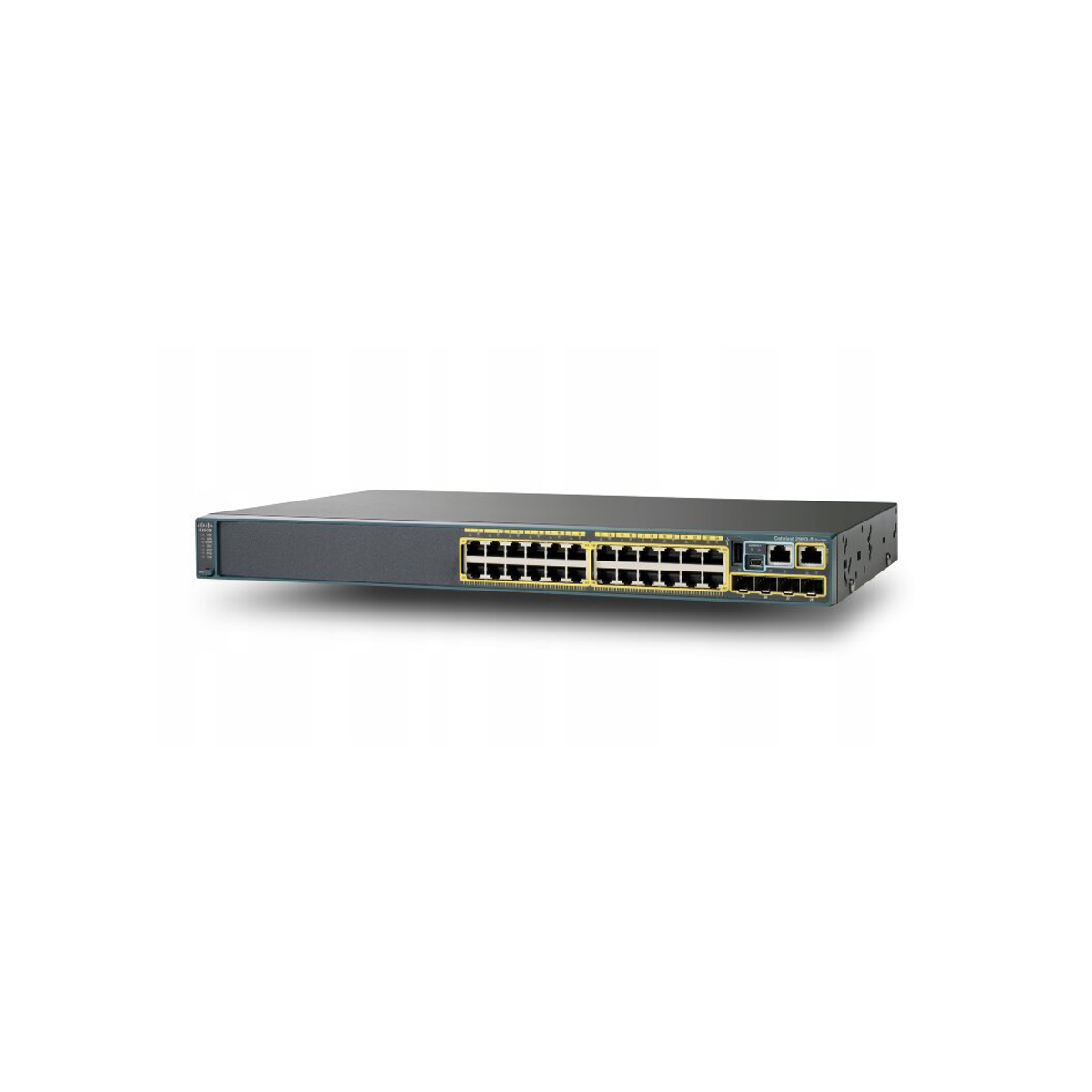 قیمت و خرید سوییچ شبکه 24 پورت PoE با 4 پورت SFP سیسکو مدل WS-C2960S-24PS-L | نت ران